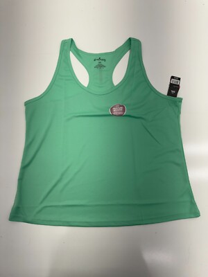 Galaxy By Harvic Womens Green Athletic Tank Size 3XL