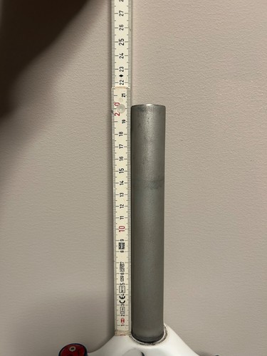 FOX 32RL 80mm 26" 1 1/8 Threadless DSC QR 9mm White - Picture 11 of 20