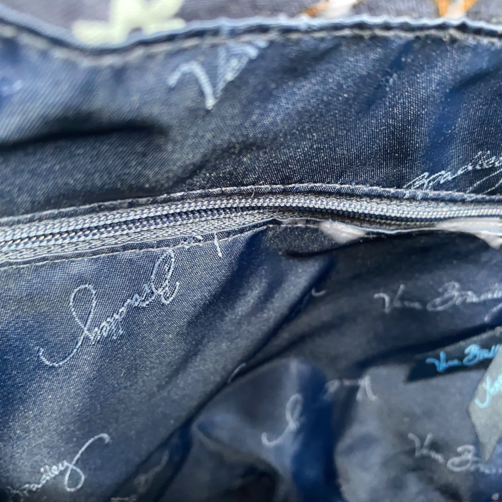 Vera Bradley Campus Tech Backpack Blue Java Flora… - image 11