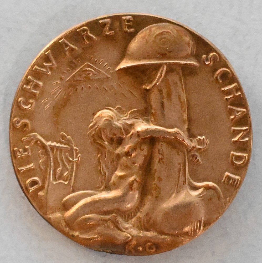 Germany 1920 Karl Goetz Bronze Medal 60mm 