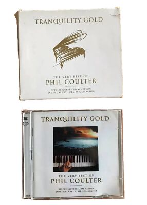 TRANQUILITY GOLD  /THE VERY BEST OF  PHIL COUTLER  2 CDs study music piano chill