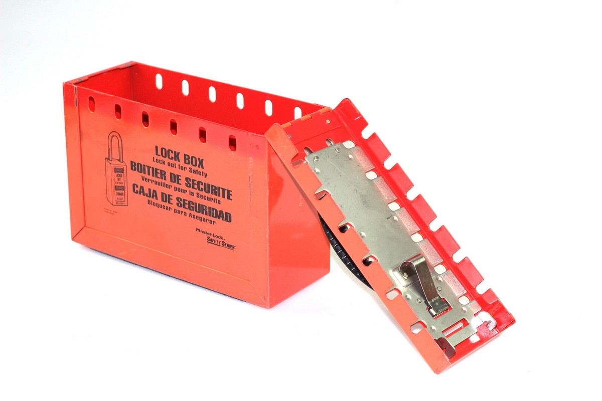 Master Lock 498A Boîte De Cadenassage Portable - Sécurité Lockout/Tagout - Modèle 0498-05000 - Neuf (Surplus)