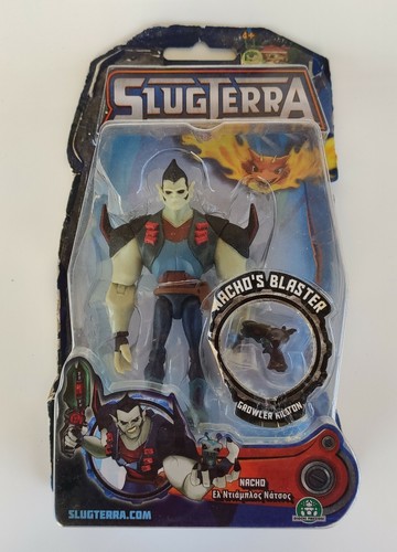 SLUGTERRA NACHO WITH BLASTER GIOCHI ACTION FIGURE NEW SEALED SLUG TERRA eBay