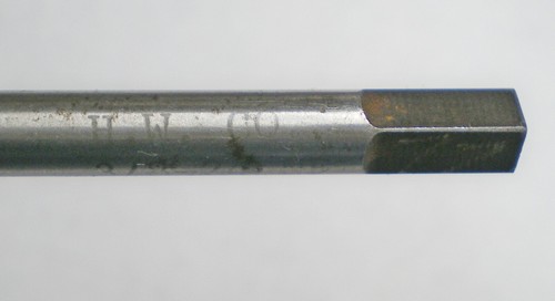 H.W. Co. 3/8"- 24 TPI x 6" HS H10 Verlängerung Gewinde Gewindebohrer - Bild 3 von 7