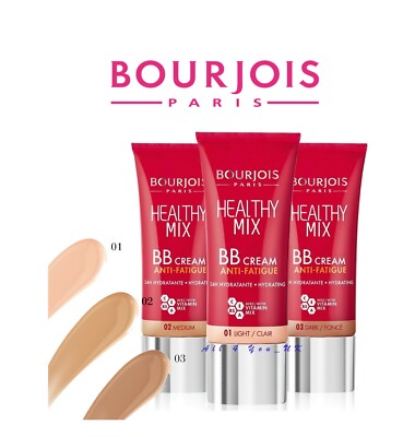 Bourjois Healthy Mix BB Cream 30ml Anti-Müdigkeit & Feuchtigkeitseffekt - bitte wählen