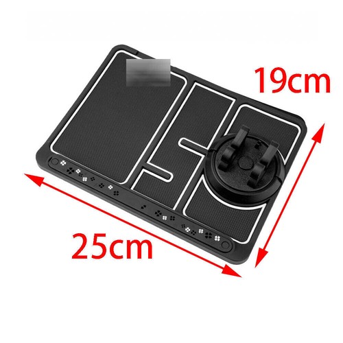 Tapis Téléphone Antidérapant pour Voiture 4 en 1, Cool Glow-in-The-Dark Téléphone Pad Universel - Photo 2 sur 7