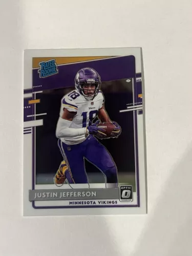 Justin Jefferson 2020 Panini Donruss Optic - Rated Rookie #163 (RC) Base