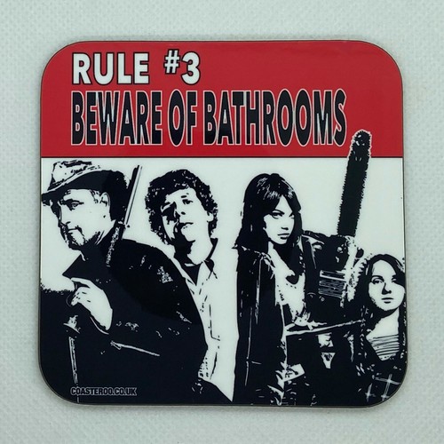 ZOMBIELAND - Las 10 reglas - Posavasos para bebidas / Alfombrilla de bar - Tablero duro / Acabado brillante - Imagen 16 de 31