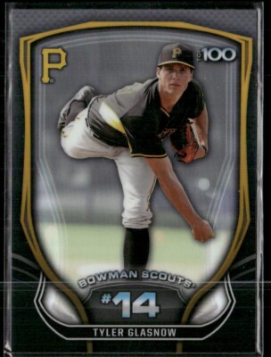 2015 Bowman Scouts' Top 100 #BTP-14 Tyler Glasnow Pirates