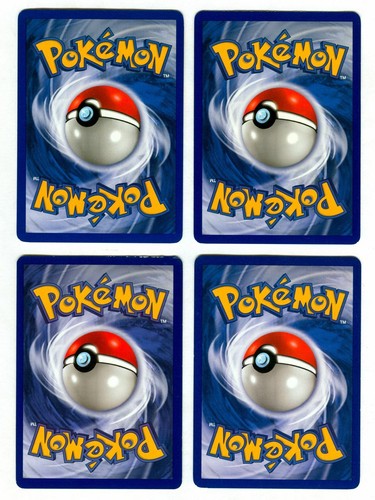 Dark VAPOREON, PERSIAN, KADABRA & Dark GLOOM Pokemon Cards (Team Rocket Set) - Picture 2 of 2