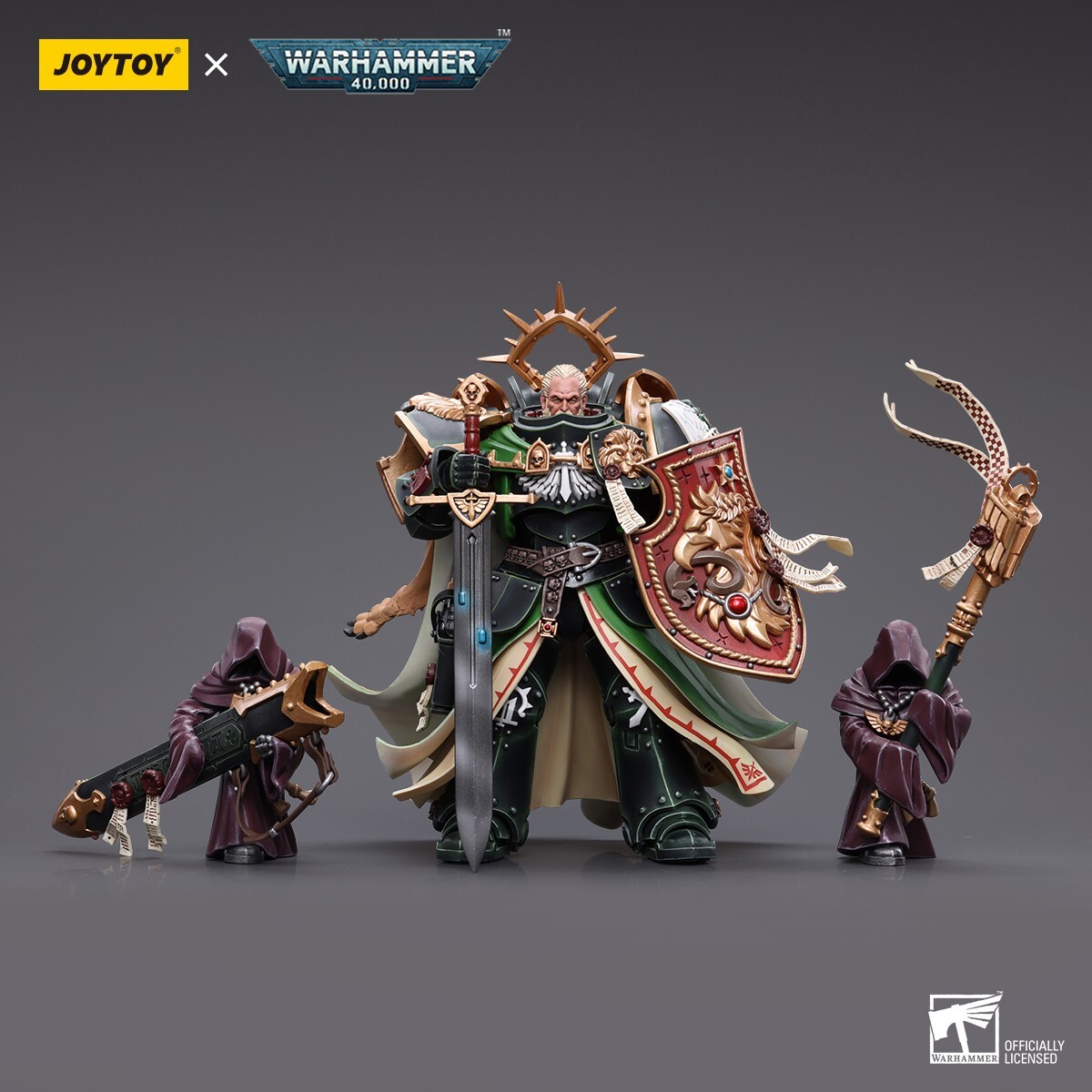 Warhammer40k ライオン.エル.ジョンソン JOYTOY JT7882 Warhammer 40k 1: 18 Dark Angels Primarch Lion