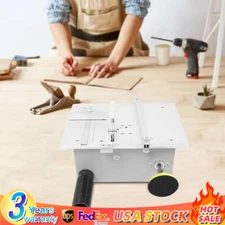 Precision Mini Table Saw Blade DIY Woodworking Bench Saw Cutting Machine