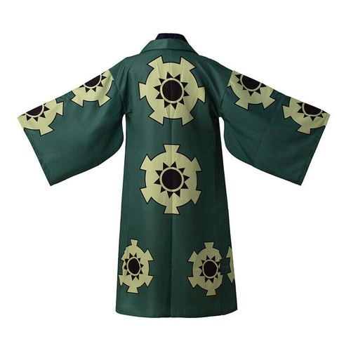 NEU EINTEILER Roronoa Zoro Wano Kuni Country Cosplay Kostüm Outfits Kimono Anzug - Bild 11 von 15