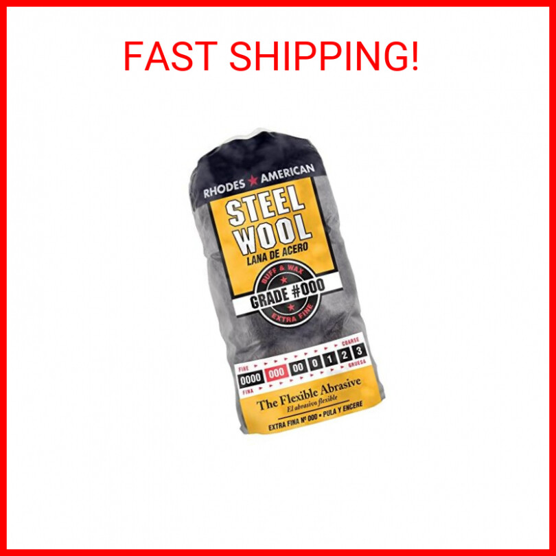 NEW Homax 33873210009 Steel Wool Extra Fine Grade #000 12 Pads
