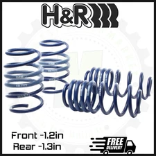 H&R Front and Rear Super Sport Lowering Springs | Fits 2015-2020 Audi S3 