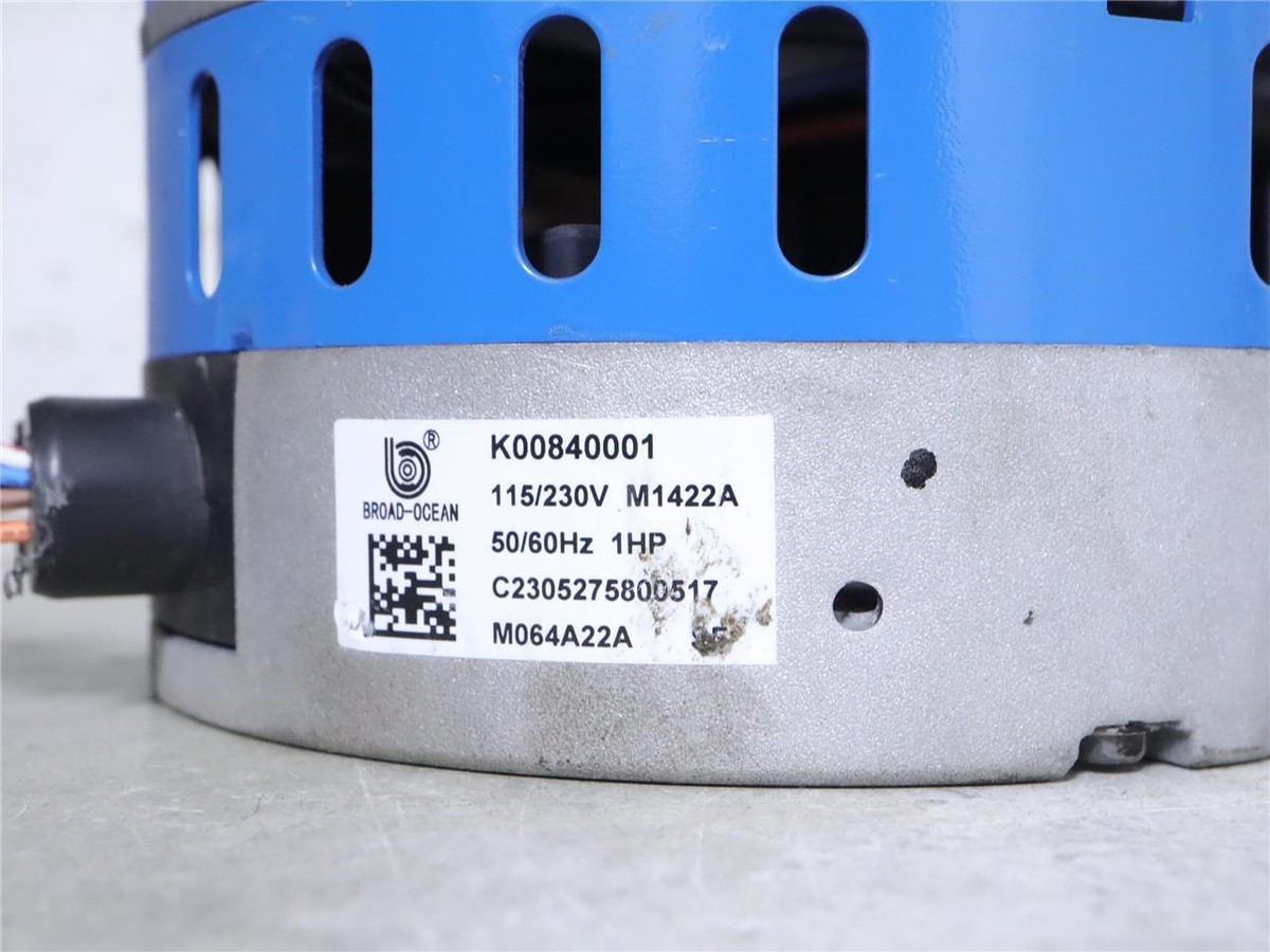BROAD-OCEAN ZWK702E0A4004 DigiM ECM Blower Motor 115V/230V
