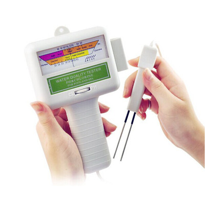 Home Swimming Pool Spa Water PH CL2 Chlorine White Electronic Tester Tool PC-101