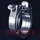 4inch V-Band Clamp & Stainless Steel Flange kit for Exhaust Turbo Quick Release