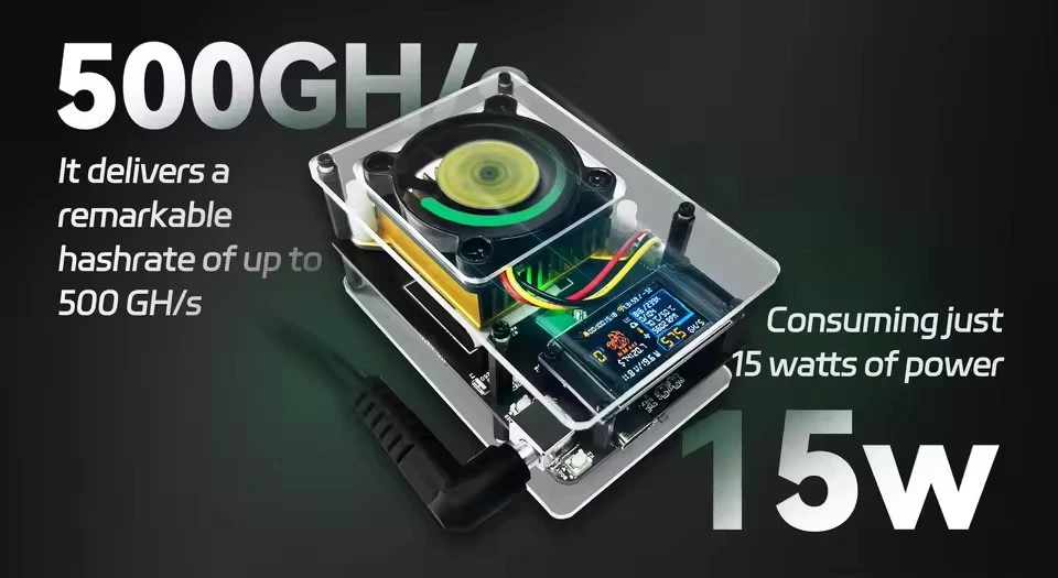 🪙⛏NMAxe Bitaxe Bitcoin Ultra MINER BM1366 ASIC Miner 500G-600Gh/s Official Solo - Image 2 of 4