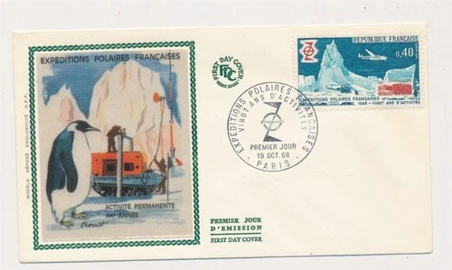 D340422 France FDC French Polar Expedition
