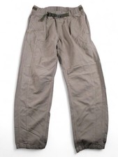 AYR Pants Womens Medium Khaki Belted Elastic Waist Casual Utility Relaxed Fit