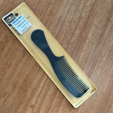 Vintage Goody Unbreakable Super Comb Comb Black USA 449/2 1982 NEW