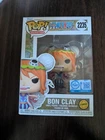 Funko Pop One Piece Bon Clay #2235 CHASE Limited Edition + FREE Pop Protector