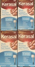 Kerasal Multi Purpose Nail Repair For Fingernails, Toenails 4 Boxes 0.43oz/13ml