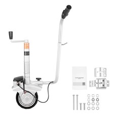 12V Elektrische Rangierhilfe Stützrad 2500KG Anhänger Trailer Wohnwagen 380W