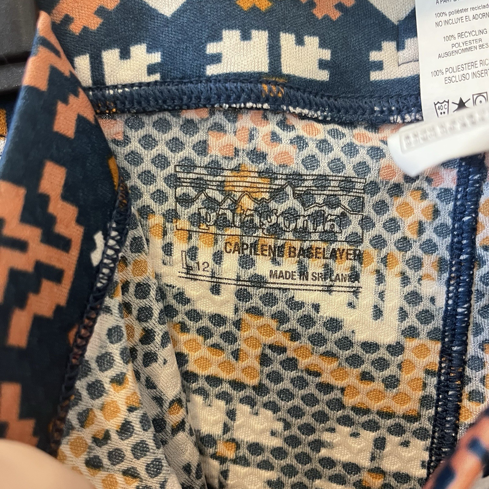 Patagonia Kids Capilene Midweight Crew Top and Pants Baselayer Set Size Large 12 thumbnail 14