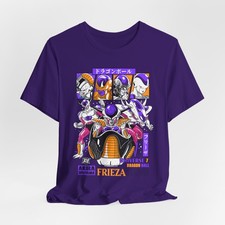 Frieza Anime Villain Collage Unisex T-Shirt | Graphic Powerful Character