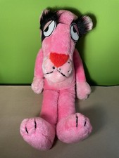 Pink Panther Soft Plush toy. Vintage 18 Inches High.