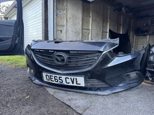 2015 MAZDA 6 2.2 DIESEL FRONT BUMPER COMPLETE WITH FOGS, GRILLES AND PDC SENSORS
