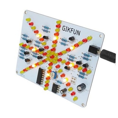 LED Flashing Lights Water Lamp Electronics Soldering Project Practice Board