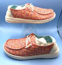 Hey Dude Wendy Youth Pink Sprinkles US Youth 5 Women - 6