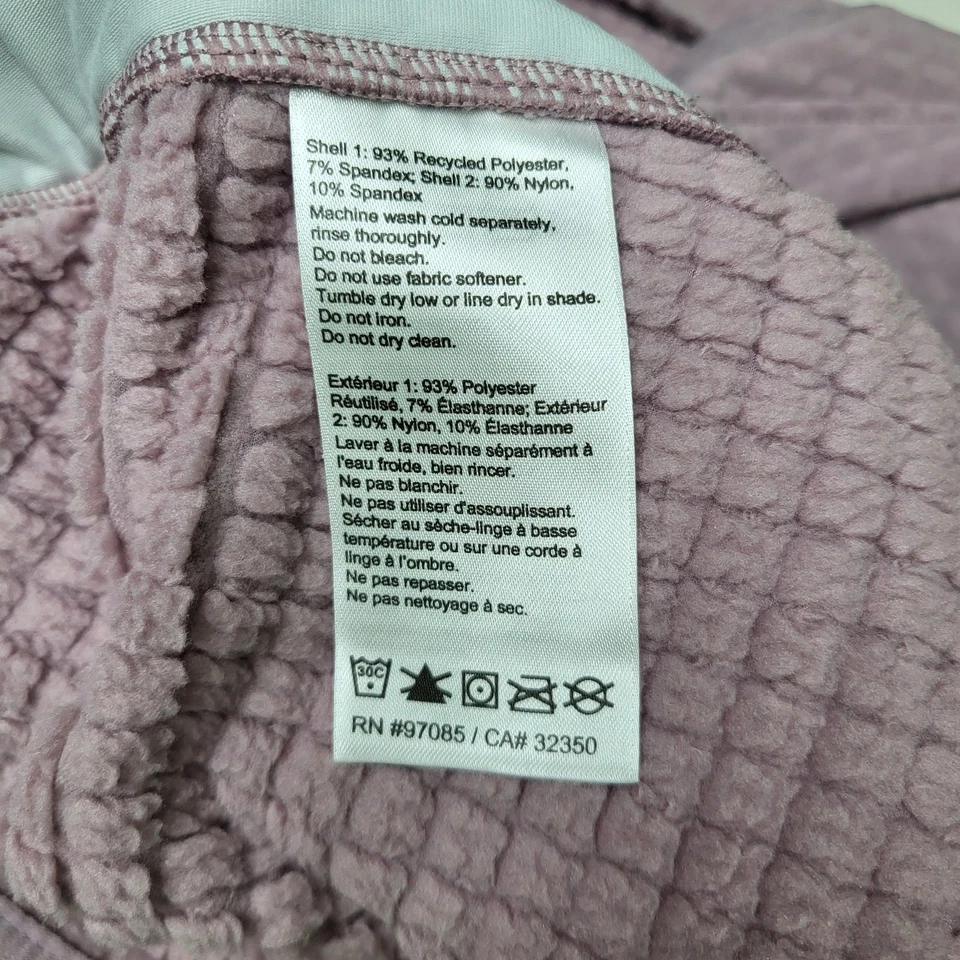 Sudadera con capucha para mujer Outdoor Research PEQUEÑA mezcla de nailon malva polar Vigor Plus Foto 4 de 4