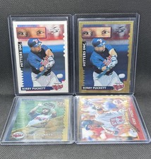 Kirby Puckett 1995 Score HIT #559 + Gold Rush + Double Champs + Hall of Gold Lot