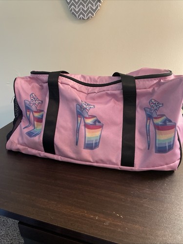 Custom Made Pole Fitness Duffle Bag LGBT Pride 