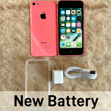 Apple iPhone 5C 8 GB / 16 GB / 32GB - PINK Unlocked 90 NE W New battery