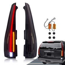 LED Tail Lights for Chevy Tahoe Suburban GMC Yukon 2007 2014 Smoked