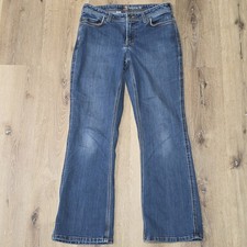 Carhartt Jeans Women s Size 6 Short Blue Original Fit Boot Cut Denim Workwear