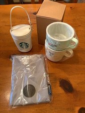 Starbucks 2026 Lucky Bag 3-Piece Set Bottle Sack Cup Pouch Stacking Mug