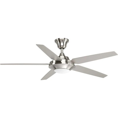 Decovio 17154-BNWO Gates Plus Ii Indoor Ceiling Fan Brushed Nickel
