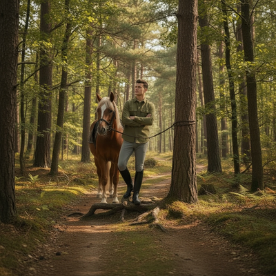 Imperial Marlborough Tall English Leather Riding Boots Vintage with Boot Forms Antique Mens English Leather Equestrian Riding Boots With  main image 4