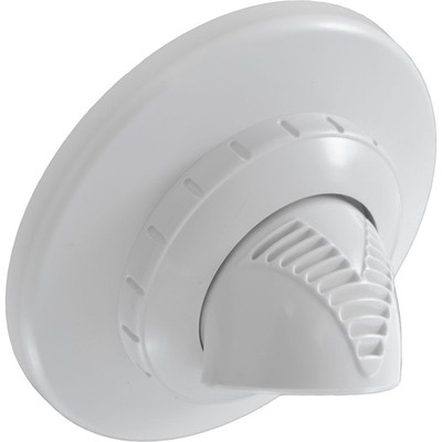 Inlet Fitting, Infusion Venturi, 1-1/2''mpt, w/Flange, White : VRFTHFWH