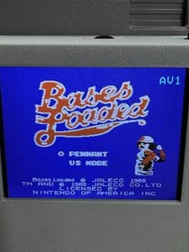 NES Lot of 5 Games: Bump n' Jump, Xenophobe, Tecmo NBA, Bases Loaded, MLB ...