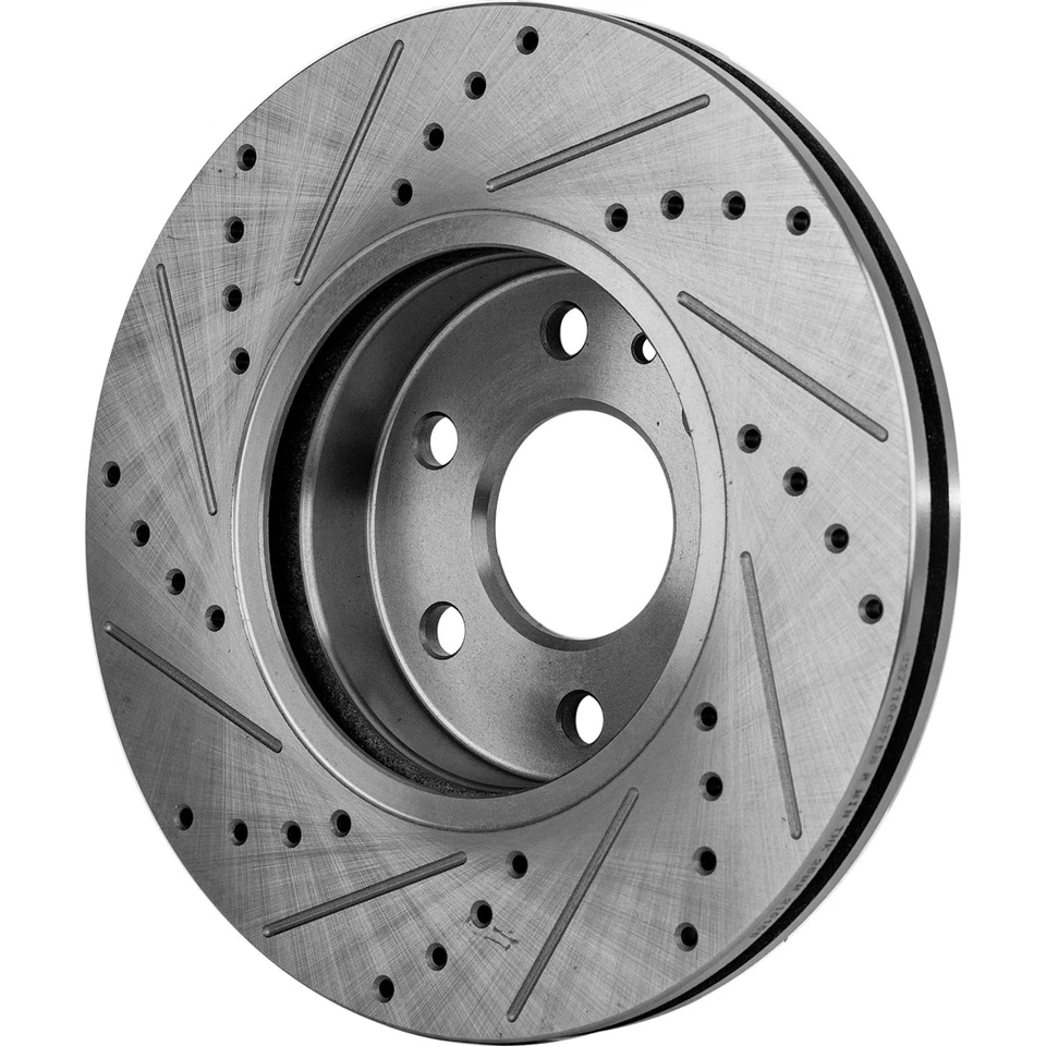 Rotores de disco de freno delanteros y traseros para Chevy Chevrolet Colorado GMC Canyon 2015-2020 Foto 3 de 4