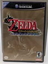 The Legend of Zelda Wind Waker Nintendo GameCube 2003 Complete Box Manual Insert