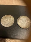 2 1964 Silver Kennedy Half Dollars Usa