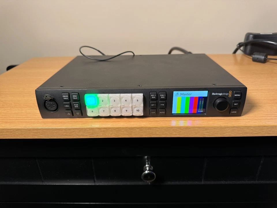 Blackmagic Design ATEM Constellation 4K 12G 1ME 10x6 SDI probado perfecto, LEER Foto 4 de 4